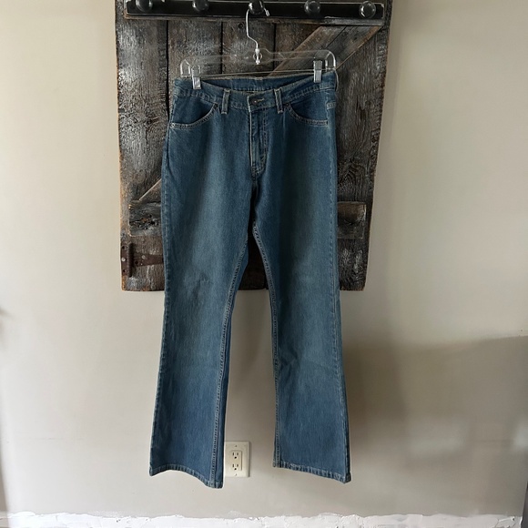 Women's Vintage Levi's Orange Table Denim Blue Jeans - Picture 1 of 4